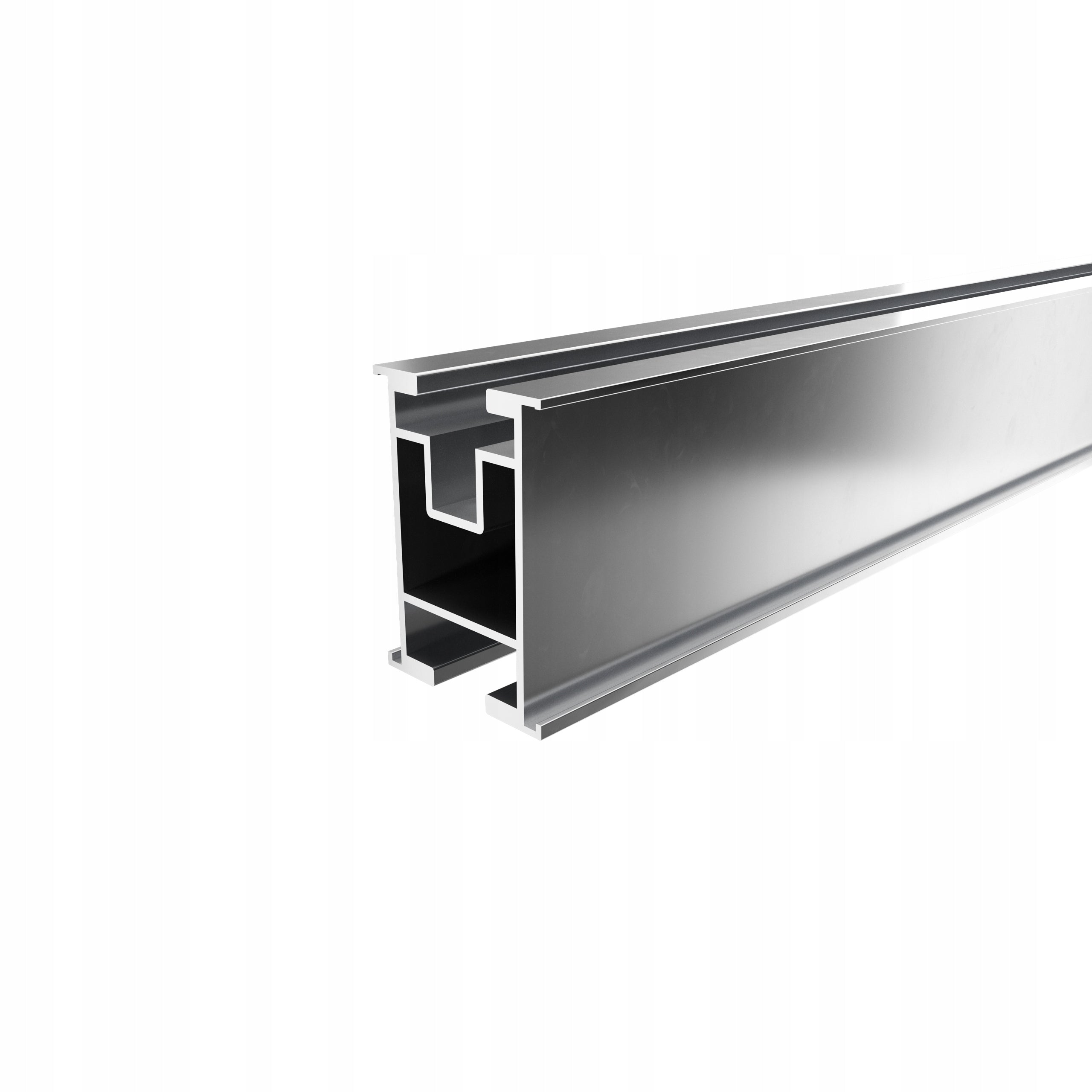 Profil montażowy szyna aluminiowa do paneli PV 2200mm + łącznik GRATIS