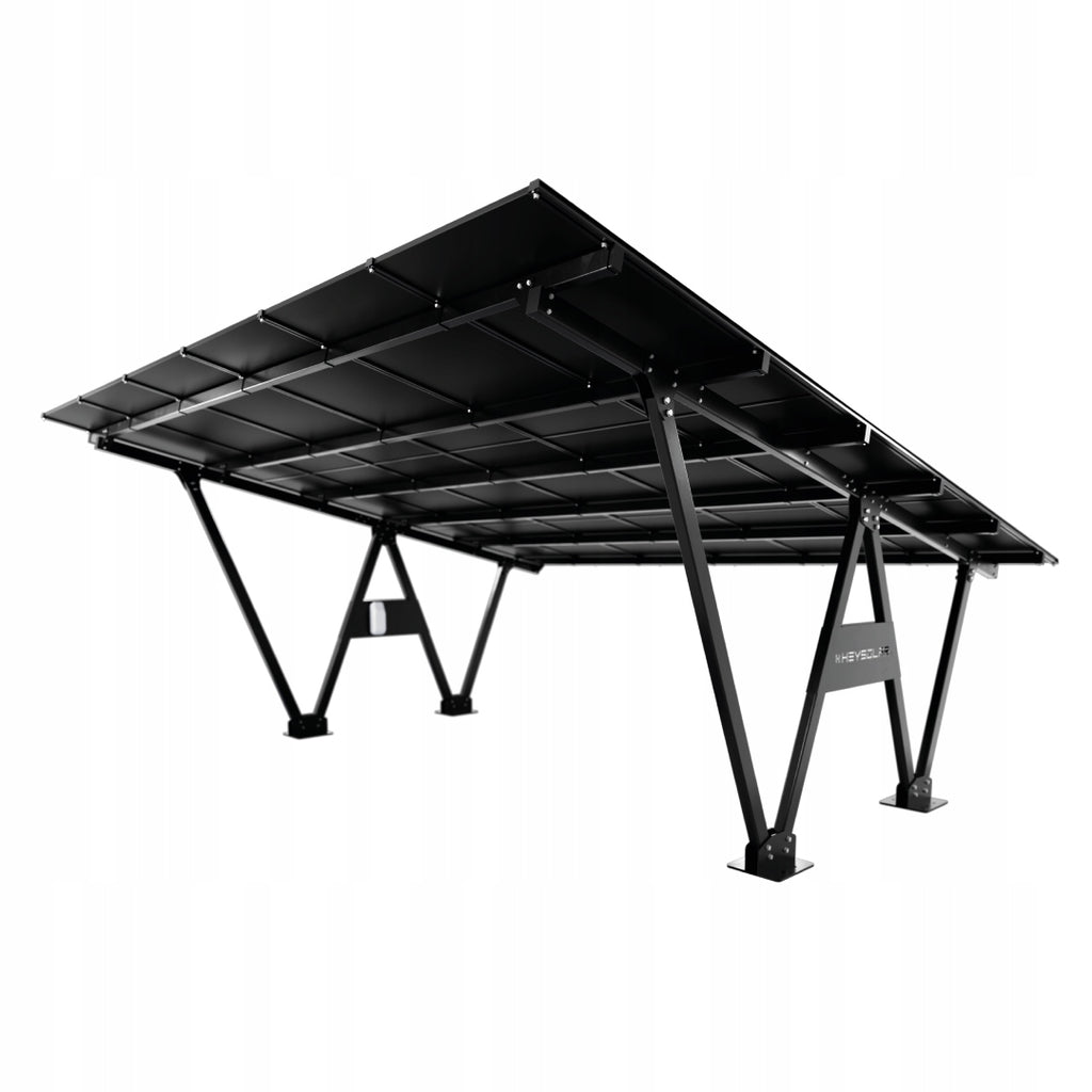 Carport fotowoltaiczny, wiata samochodowa dwustanowiskowa 8,1kW